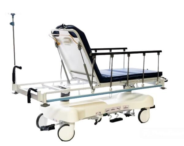 MS3C-LHT Hydraulic Patient Stretcher/Patient Trolley/Patient Gurney, Weight Capacity 660 lbs