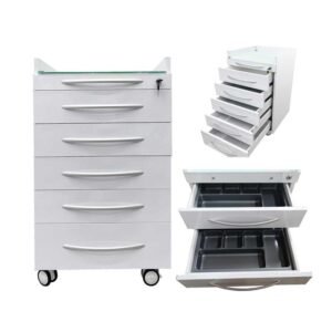5 Drawer Mobile Dental File