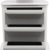 Mobile Medical Cart with 3 Drawers, Utility Cart with Wheels Commercial Hospital Office Lab Cart Beauty Salon Storage Trolley, for Hospital Lab Clinic Pet Shop