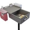 American Made Mobile Phlebotomy Cart & Medical Carts with Wheels, Large Storage Drawer, Keyed Lock for Storing Medical Supplies, Med Cart, Medical Utility Cart & Dialysis Supply Trolley