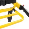 EMS Mobility Chair, Medical Emergency Patient Transfer Chair, 4-Wheel Evacuation Chair Load-Capacity 396.83lbs for First Aid Centers, Ambulances, Hospitals, Medical Institutions (Yellow)