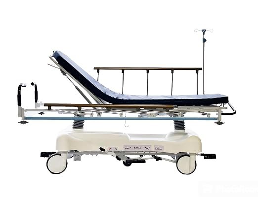 MS3C-LHT Hydraulic Patient Stretcher/Patient Trolley/Patient Gurney, Weight Capacity 660 lbs