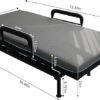 Leavader 3-in-1 Adjustable Hospital Bed with Dual Motors, Convertible to Wheelchair & Stretcher, Electric Nursing Bed with Remote, Safety Rails, Heavy Duty Elderly Home Care Bed