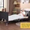 Hospital Bed Mattress - 100% Medical Grade Dual Layer Foam with Advanced 70D Waterproof Cover - Medium Firm - 80” x 36” x 5”