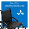 71f5SV-R6+L._SX522_ ProBasics Standard Wheelchair - Flip Back Desk Arms - 250 Pound Weight Capacity - Black - Swing-Away Footrest - 18" x 16" Seat