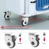 71jesMgOXdL._AC_SX679_ (1) Medical Cart,Emergency Rolling Crash Cart with CPR Board,Adjustable IV Pole&O2 Holder,Silent Casters,Mobile Emergency Medical Cart with Drawer Dividers for Hospital Clinic Nursing Facilities (Red)