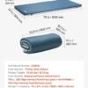 VEVOR Hospital Bed Mattress, 300 lbs Load, Long Term Care Pressure Redistribution Medical-Grade Dual Layer Foam Mattress, Waterproof for Bedsore Treatment Nursing Homes and Home Care, 34 x 76 x 3.5 in