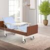 Fully Electric Hospital Bed for Home Care, 76.8" x 37.8", 0–75° Backrest & 0–35° Knee, 660 lb Capacity (SWL), with Rails, Waterproof Mattress, Locking Casters