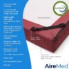 AireMed InstantEase Hybrid+ Multi Layered Hospital Bed Mattress - 2” Gel Infusion Memory Foam Top Layer for Comfort and Support - CertiPUR-US Certified - Bed Sore and Ulcer Prevention - 36” x 80” x 6”