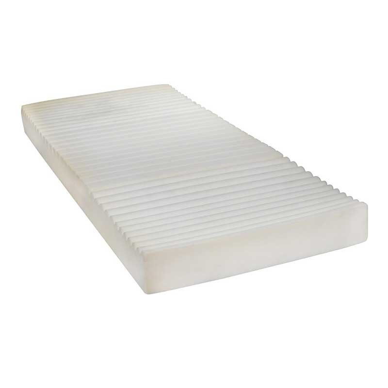 Drive Medical 15019 Therapeutic Foam Mattress, White