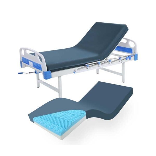 HOMBYS FDA Registered 5-Zone Memory Foam Hospital Bed Mattress, 76"x36"x6" Pressure Relief for Home & Clinical Use, Waterproof & Machine-Washable Cover, Supports 500 lbs for Bariatric & Elderly Care