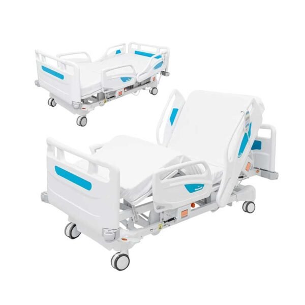 Upgrade 6-Function Full Electric Hospital Bed, hospital beds for home use with CPR One-Click Recovery, Timotion Motor, Weight capacity up to 550 lbs, Adjustable Medical Bed for Elderly Patients