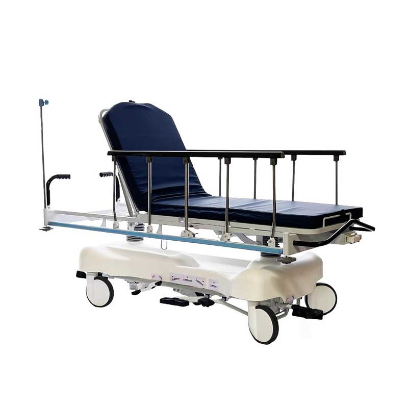 MS3C-LHT Hydraulic Patient Stretcher/Patient Trolley/Patient Gurney, Weight Capacity 660 lbs